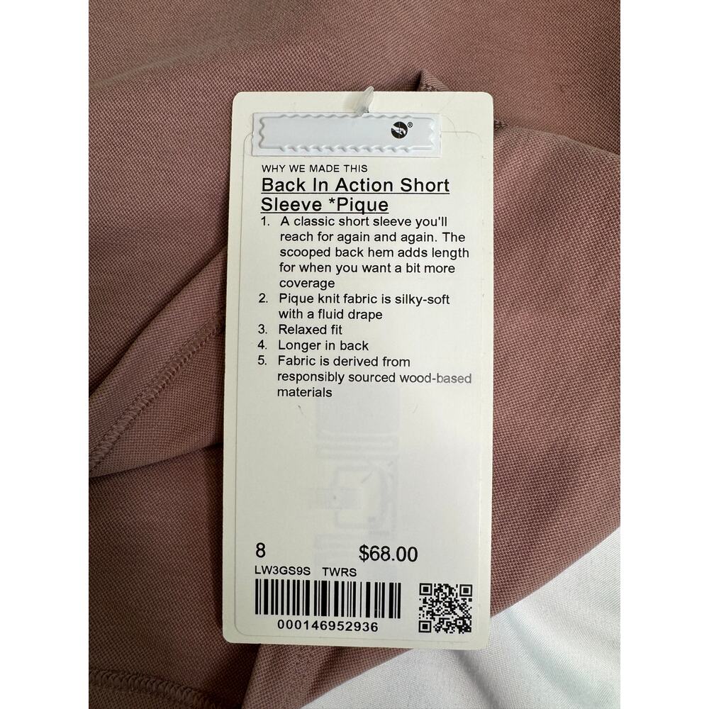 Lululemon Back in Action Short-Sleeve Shirt *Pique - Picture 6 of 8
